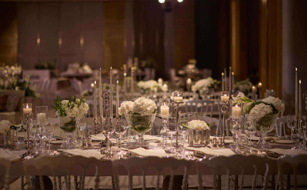 Luxury Buffet Table Decor